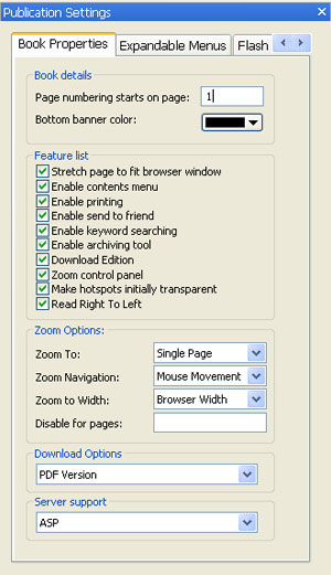 PDF to flash magazine lite SEO